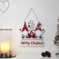 Preview: Wichtel-Weihnachtsschild „Gonk Greetings“ – Charmante Weihnachtsdekoration